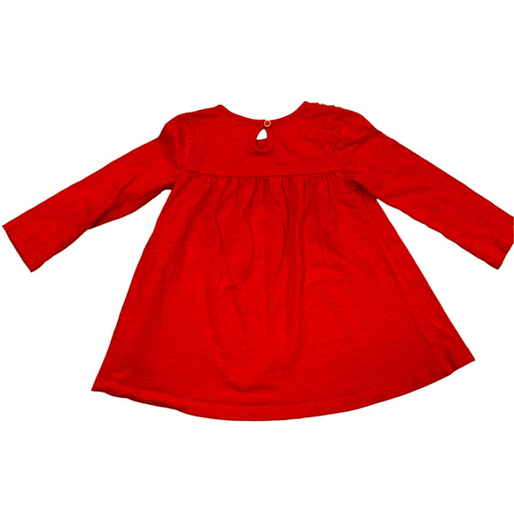 Authentic JK Khaki T Shirt‎ Girls 2T Top Orange Long Sleeve - Picture 4 of 4